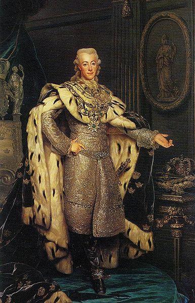 Alexandre Roslin Gustav III oil painting image